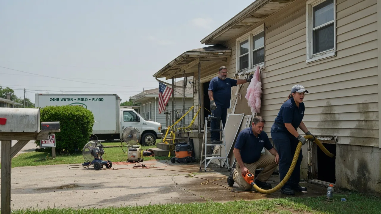 Water Damage Repair in Cove City, NC near me